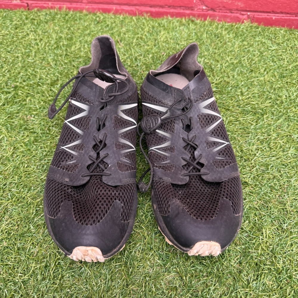 The North Face Litewave Flow Trail Running Shoes Womens Size 6.5 Black Gorpcore